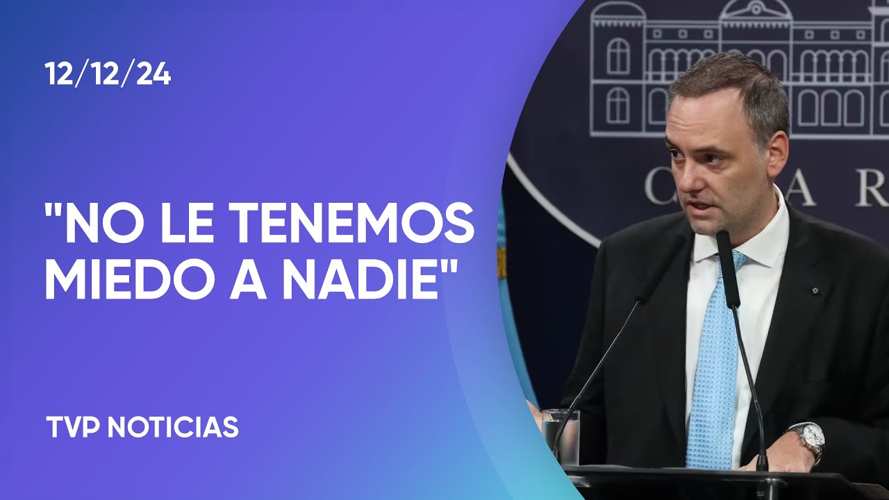 Adorni: “Nos interesa depurar de corruptos el Congreso nacional” - YouTube